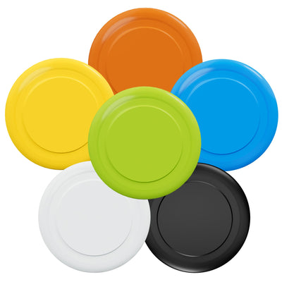 HY Mount 9 Inch Flying Disc 6 Pack Flying Disc Toys for Adults Plastic Discs Toys for Dogs Outdoor Sport Beach Backyard Lawn Park Camping Game